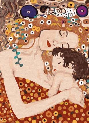 Картина по номерам Идейка Мать и ребенок ©Густав Климт 40х50см...