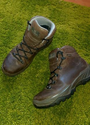 Ботинки scarpa terra gore-tex кожаные водонепроницаемые кроссо...