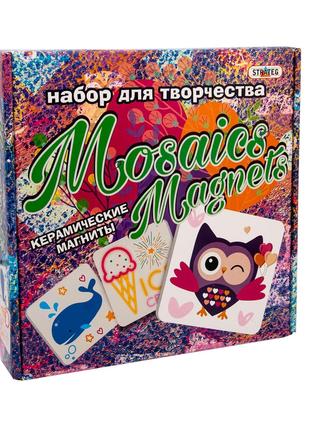 Набір для творчості Strateg Mosaics magnets російською мовою (...