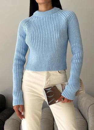 Теплый свитер sander с текстурным узором – идеальный выбор для...