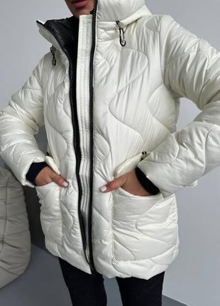 Зимняя стеганная куртка модель:2029