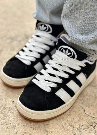 Adidas campus black. артикул: s1010