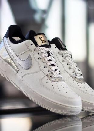 Кросівки nike air force 1 07 lv8 3m\оригинал\шкіра\устілка 26см