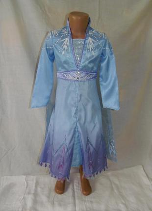 Карнавальное платье эльзы,холодное сердце на 5-6 лет