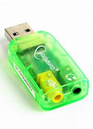 Звукова карта Gembird SC-USB-01 USB2.0-Audio, блістер (код 101...