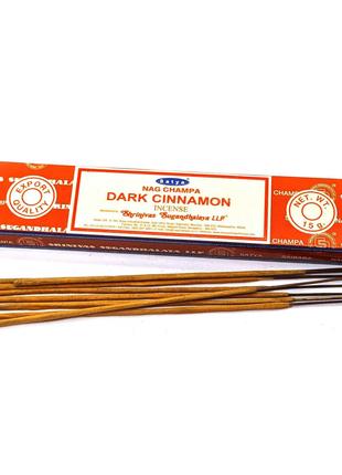 Dark Cinnamon (Темная Корица)(15 гр.)(Satya) масала благовоние