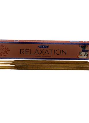 Relaxation premium incence sticks (Релакс)15 гр(Satya) пыльцов...