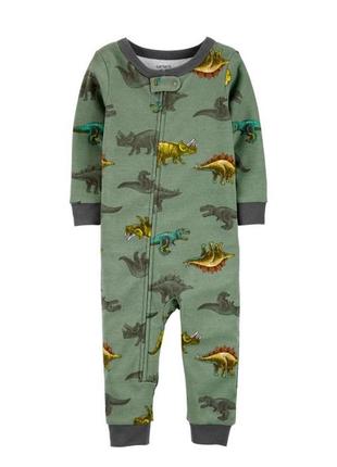 Хлопковый человечек пижама комбинезон слип ромпер carters 24м