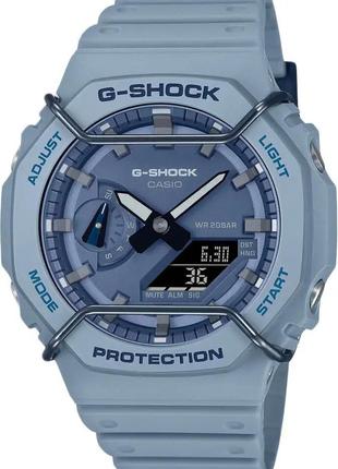 Часы Casio GA-2100PT-2A G-Shock. Синий
