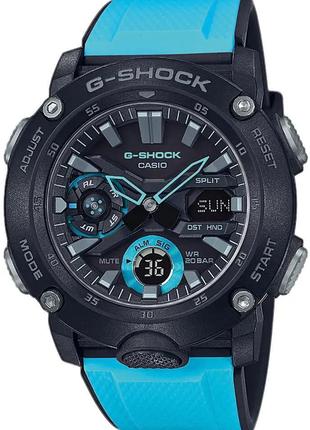 Годинник Casio GA-2000-1A2 G-Shock. Чорний