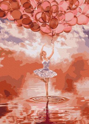 Картина за номерами Brushme Балерина на Sunset 40x50 см BS5271...