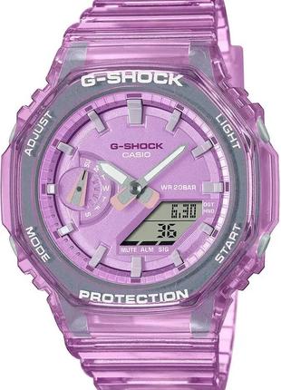 Годинник Casio GMA-S2100SK-4AER G-Shock. Прозорий