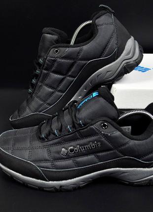 👟Чоловічі Кросівки Columbia Firecamp III Fleece Black & Blue👟