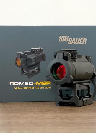 Коліматорний приціл SigSauer Romeo-MSR Red Dot Sor72001