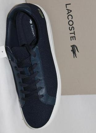 Брендовые кеды lacoste, амер.10, европейск-41, стелька-27см