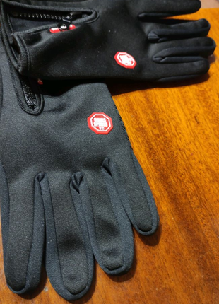 Зимние сенсорные перчатки в размерах S, M, L