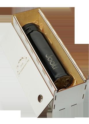 Термос jooki "royal", черный 500 мл + подарочная коробка.