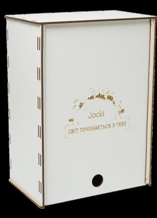 Подарочная коробка, деревянная jooki, размер "x".