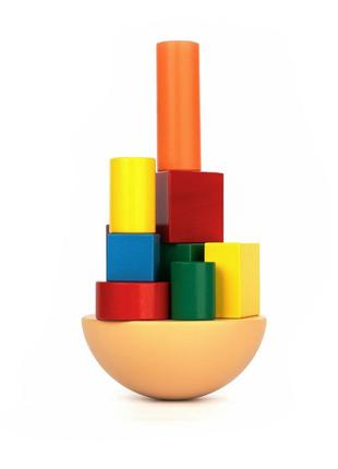Игра- балансир деревянная jooki  «кривая башня».