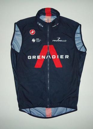 Веложилетка  castelli ineos grenadiers pro light wind vest in ...