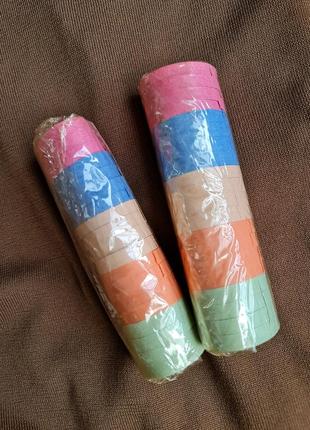 Разноцветный серпантин бумажный конфетти конфетти цветное