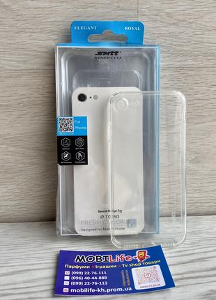 Чехол прозрачный SMTT iPhone 7 , iPhone 8 , iPhone SE 2020 ( С...