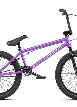 Велосипед BMX 20" WeThePeople Nova 20", фиолетовый 2021, трюко...