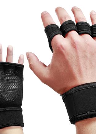 Перчатки для спорта с фиксатором запястья Kyncilor, Черный, XL