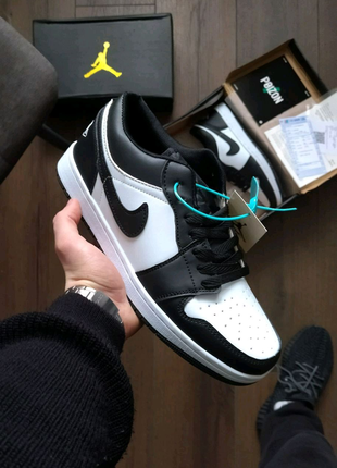 Nike Jordan black&white/Мужские кроссовки/Чоловічі кросівки