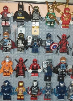 Нові фігурки Marvel - для lego lego