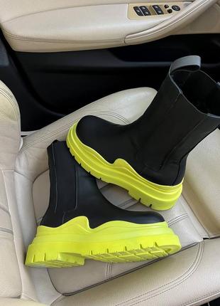 Bottega veneta black yellow