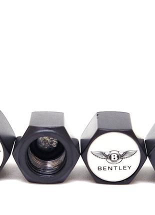 Колпачки на ниппель Bentley золотник с логотипом Бентли