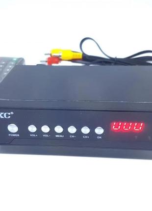 Тюнер DVB-T2 2558 METAL с поддержкой wi-fi адаптера (с экраном...
