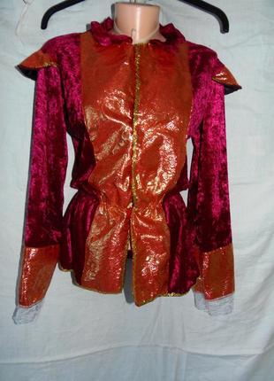 Карнавальный костюм ,камзол короля р.s-m