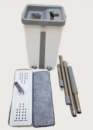 Швабра та Відро зі складаною ручкою та системою віджимання