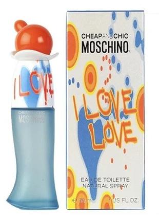 Moschino Cheap & Chic I Love Love туалетная вода 100 ml. (Моск...