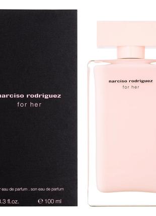 Narciso Rodriguez For Her парфюмированная вода 100 ml. (Нарцис...
