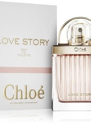 Chloe Love Story Eau de Toilette туалетная вода 75 ml. (Хлое Л...