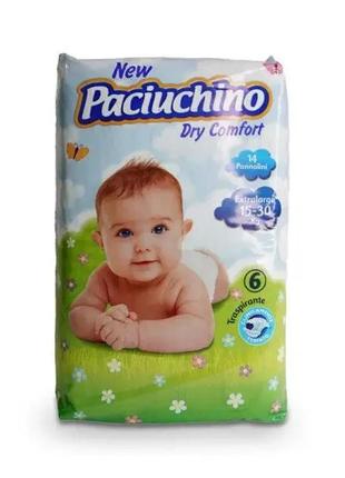 Підгузки paciuchino 6 (junior extra/xl), 15-30 кг 14 шт.