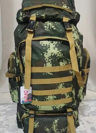 Тактический военный армейский рюкзак баул 60-70л пиксель зсу &...