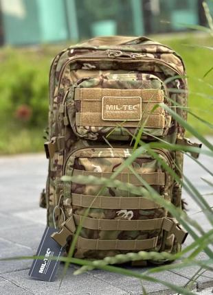 Тактический армейский рюкзак мультикам 35 л mil-tec оригинал