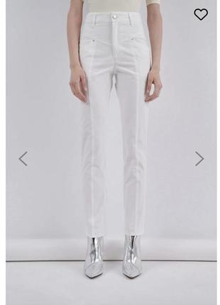 Новые брендовые белые джинсы isabel marant с бирками оригинал