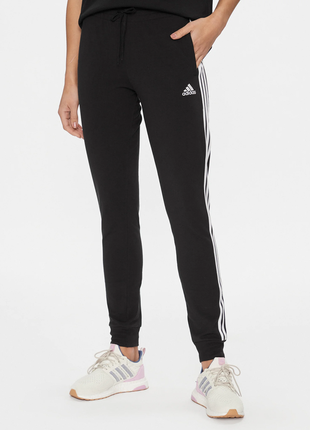 Спортивные флисовые брюки adidas 3-stripes slim fit