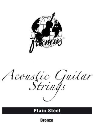 FRAMUS 48011 Струна для акустичної гітари №1, бронза .011