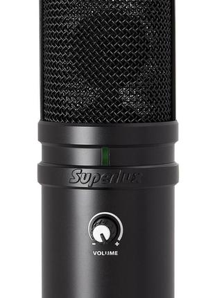 SUPERLUX E205UMKII Black Студійний USB мікрофон