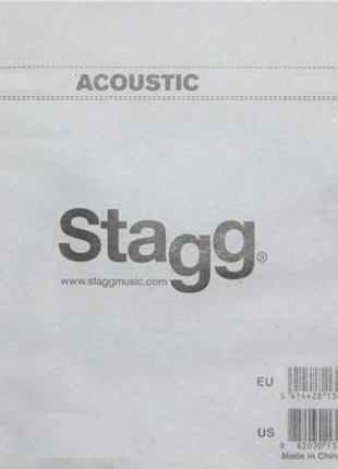 STAGG BLBW027 Струна для акустичної гітари №4, бронза .027, дл...