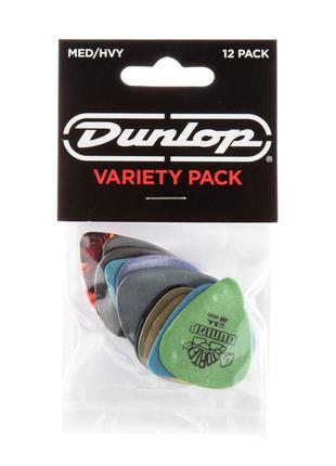 DUNLOP PVP102 Набір медіаторів Variety Pack Medium/Heavy (12 шт)