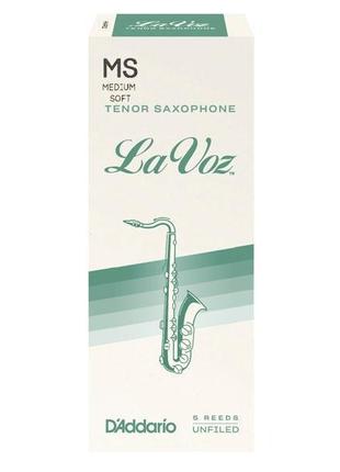 D'ADDARIO RKC05MS Тростина для тенор саксофона La Voz™ Medium ...
