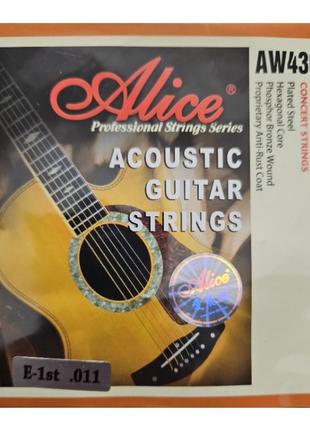 ALICE AW436-SL-1 Струна для акустичної гітари .011