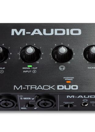M-AUDIO M-Track Duo Аудіоінтерфейс USB 2х2